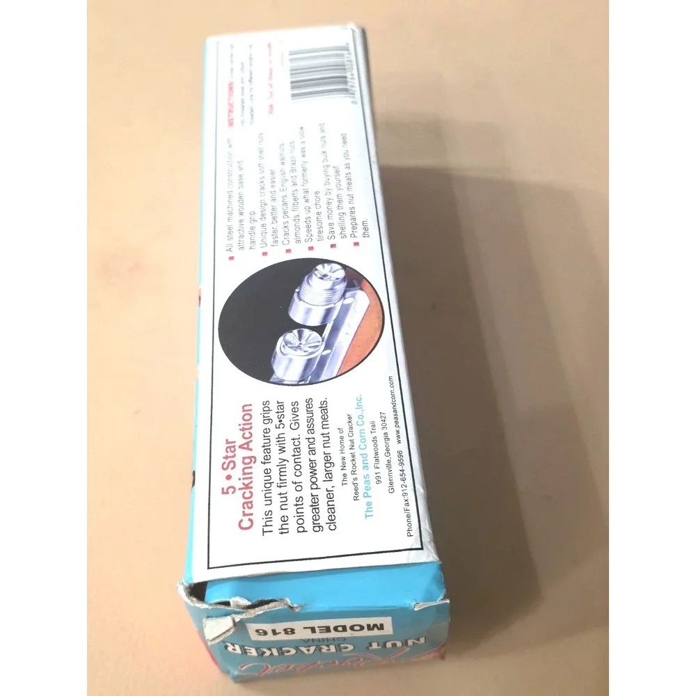 Vintage Reed's Rocket Model 815 Nut‎ Cracker in Original Box. MIS 1